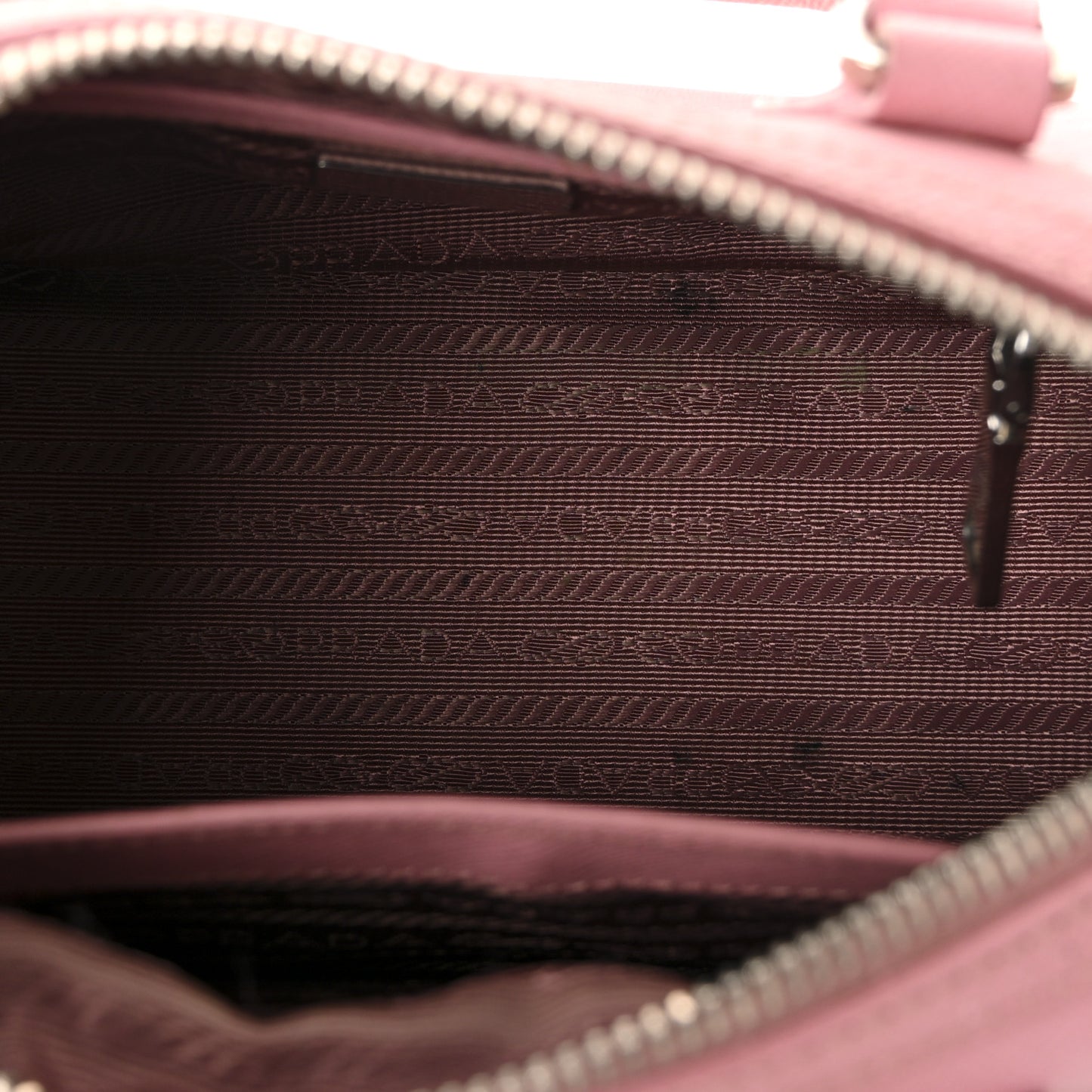 Saffiano Lux Top Handle Crossbody Bag Petalo