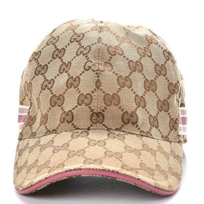 Gucci Monogram Web Baseball Hat L Pink 3 of 7