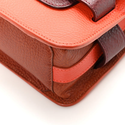 Proenza Schouler Calfskin Mini PS11 Classic Shoulder Bag Saddle Burgundy Tangerine 9 of 9