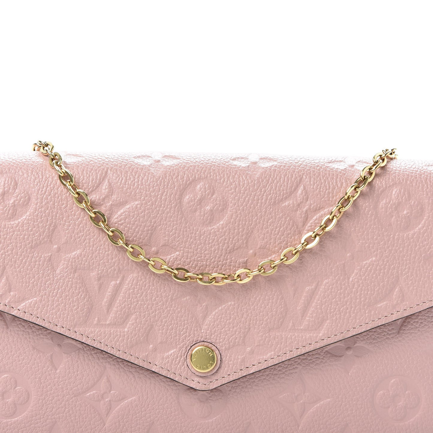 Empreinte Pochette Felicie Chain Wallet Rose Poudre