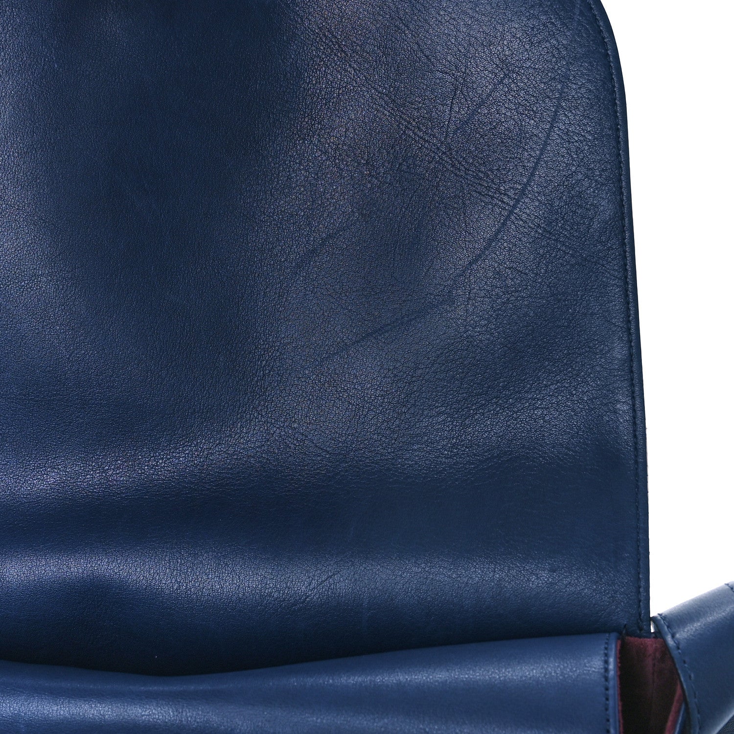 Chanel Calfskin Stitched Messenger Flap Bag Navy 12 of 12