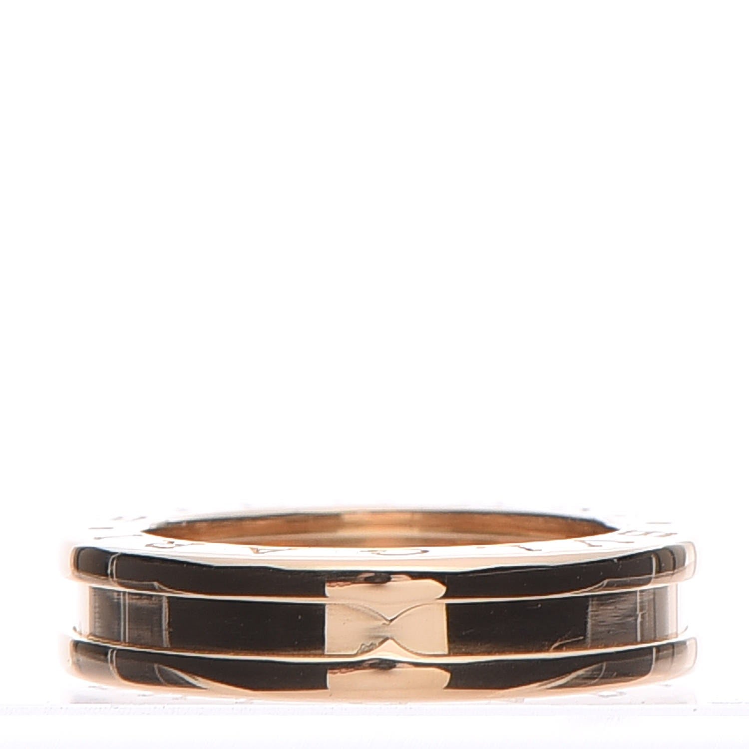 Bulgari 18K Yellow Gold B.Zero1 One-Band Ring 48 4.5 3 of 8