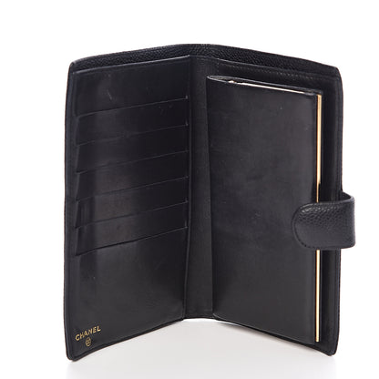 Chanel Caviar Timeless CC French Wallet Black 5 of 11