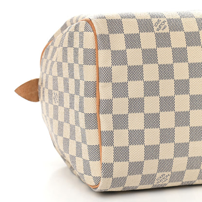 Louis Vuitton Damier Azur Speedy 30 8 of 9