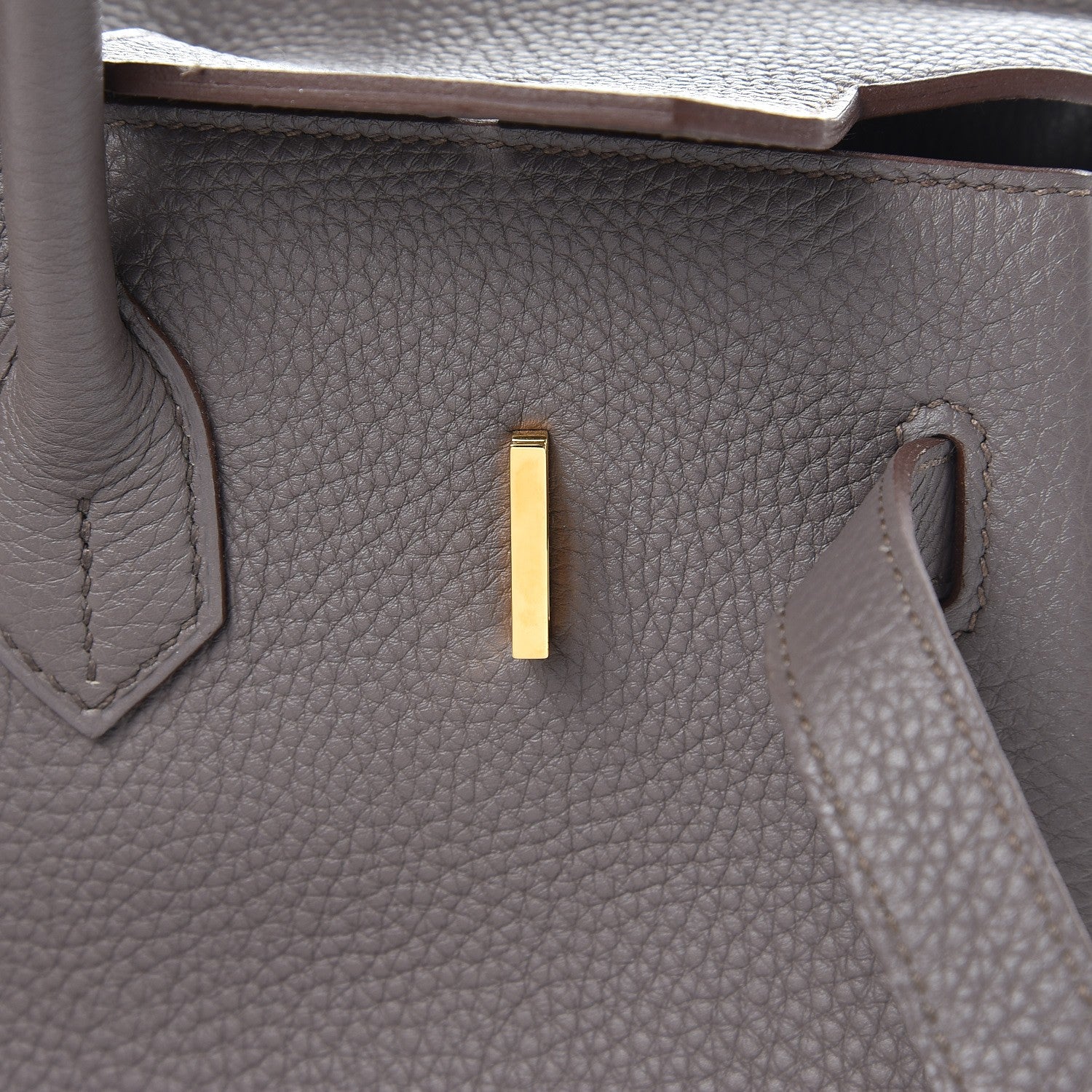 Hermes Togo Birkin 35 Etain 22 of 33