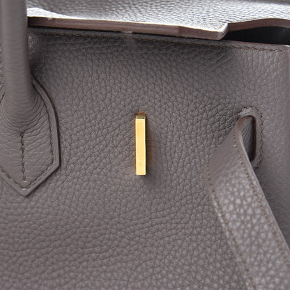 Hermes Togo Birkin 35 Etain 22 of 33