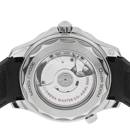 Omega Stainless Steel Rubber 42mm Seamaster Diver 300M Co-Axial Master Chronometer Automatic Watch Black 210.32.42.20.01.001 4 of 5