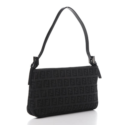 Fendi Zucchino Pochette Black 3 of 9