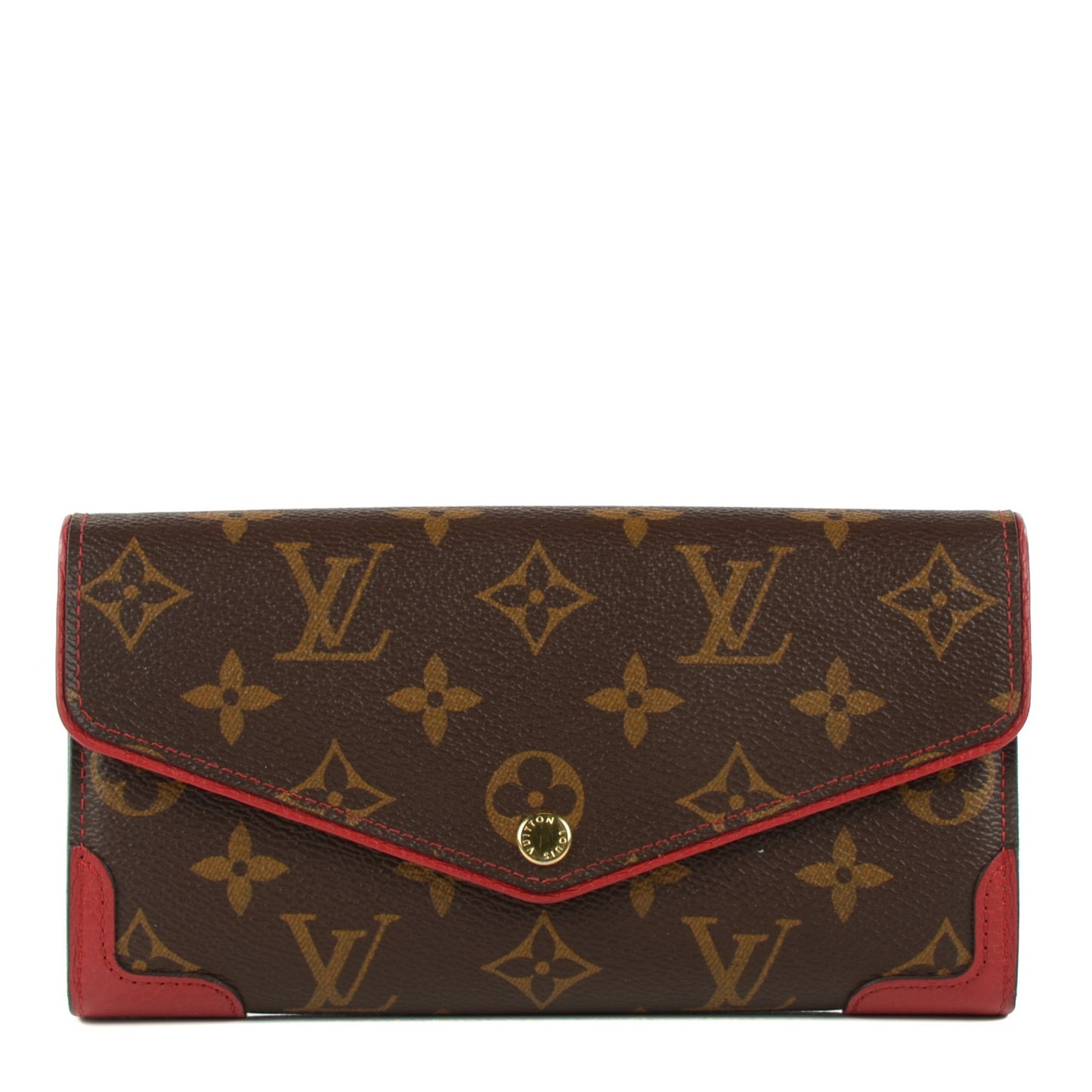 Monogram Sarah Retiro Wallet Cherry