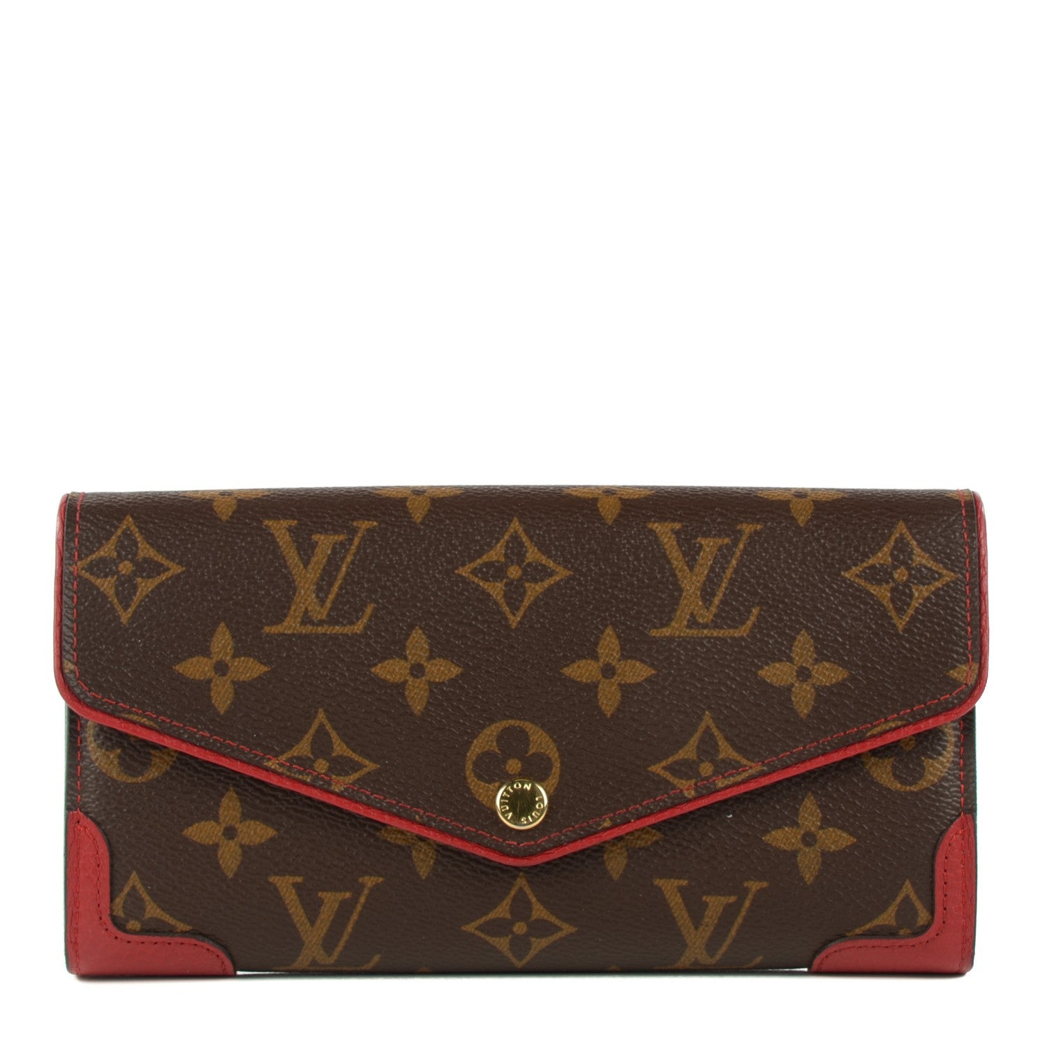 Louis Vuitton Monogram Sarah Retiro Wallet Cherry 1 of 7
