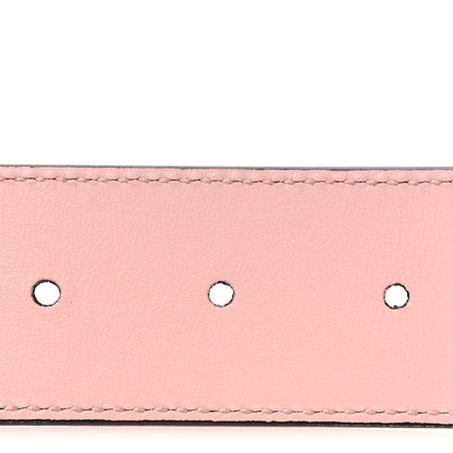 Gucci Plutone Calfskin 37mm GG Marmont Reversible Belt 95 38 Fuschia Pink 6 of 8