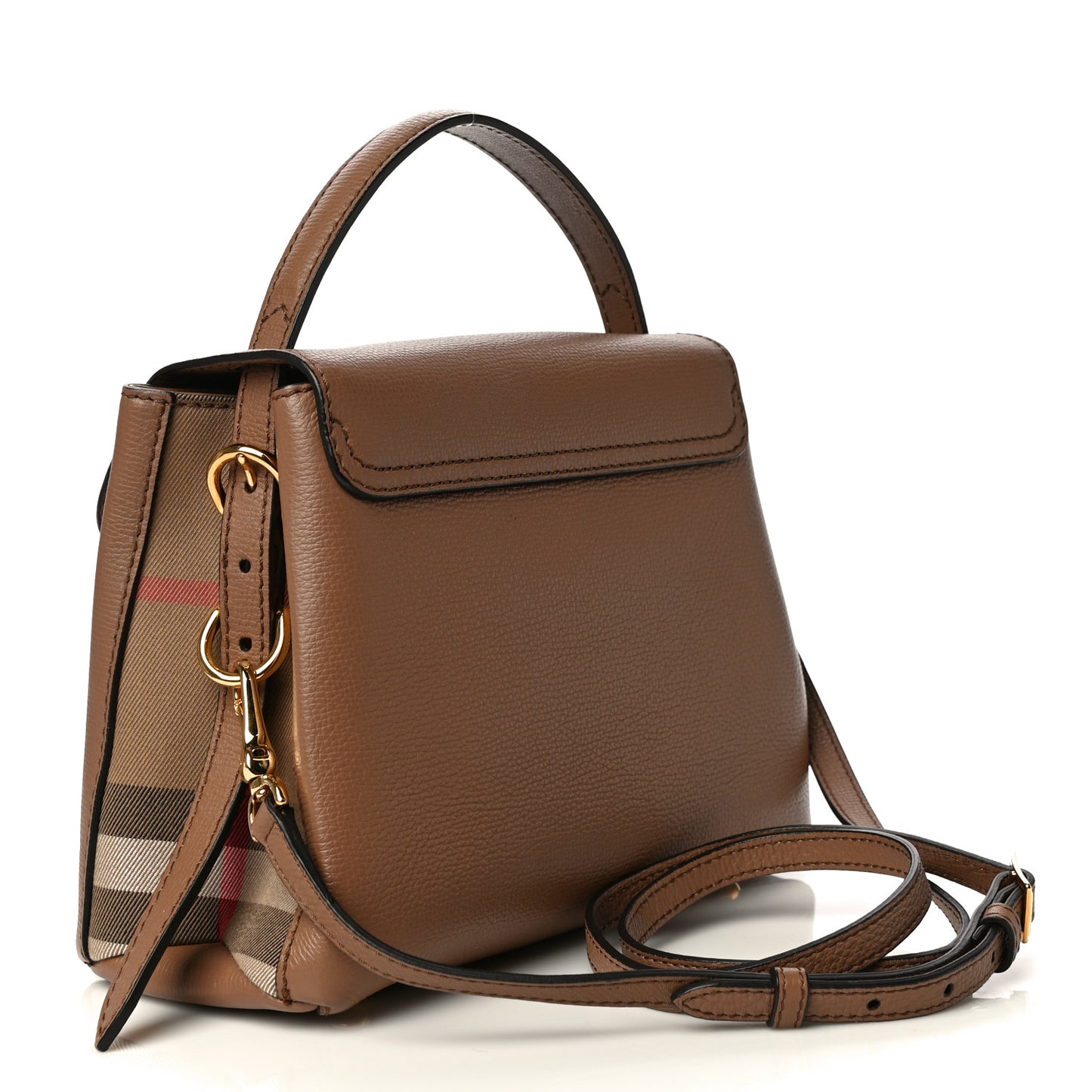 Derby Calfskin House Check Small Camberley Dark Sand