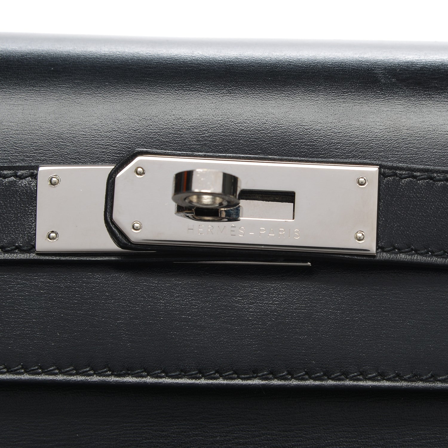 Hermes Box Kelly Sellier 28 Black 7 of 27