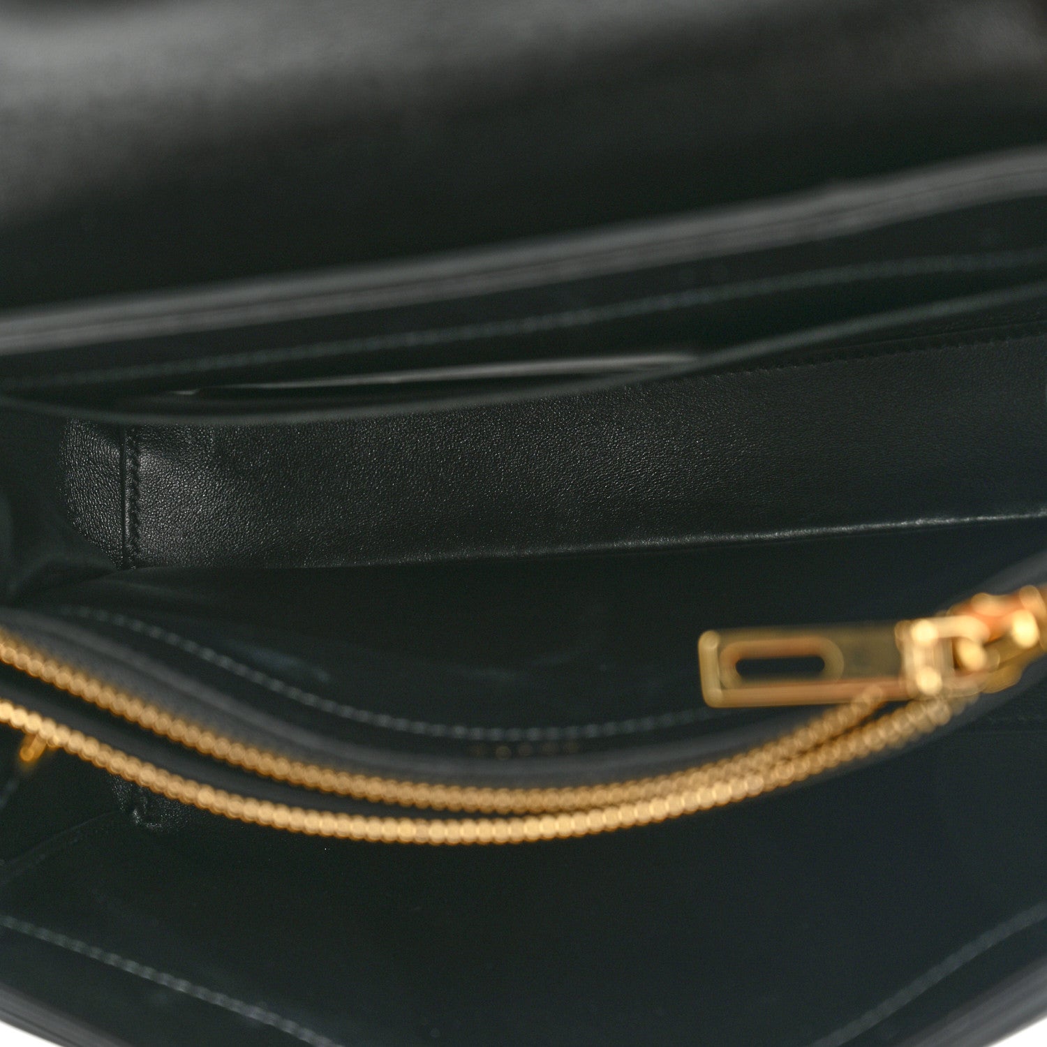 Celine Satinated Calfskin Small 16 Top Handle Bag Black 5 of 11