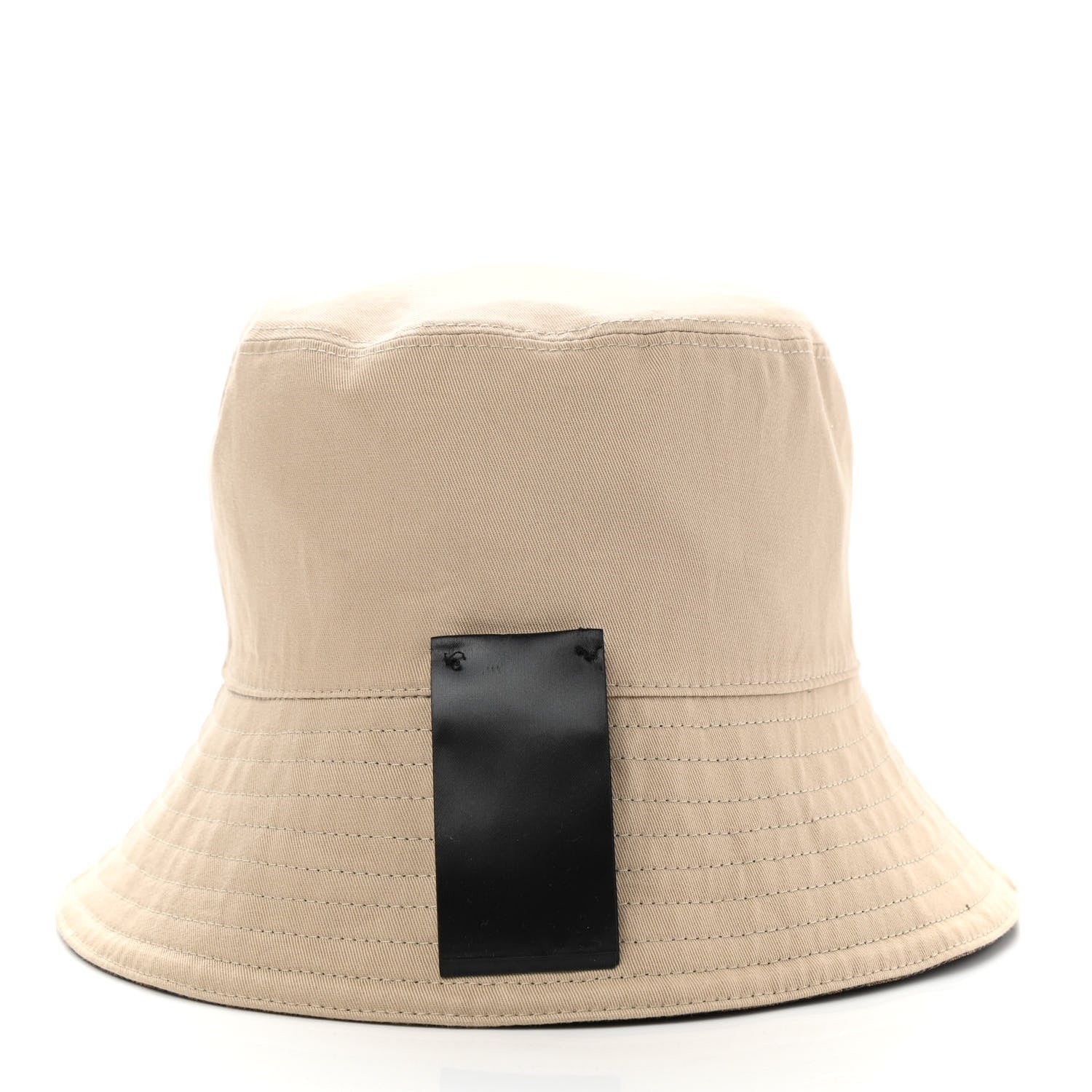Fendi Technical Fabric FF Reversible Bucket Hat S Tobacco Beige 14 of 15