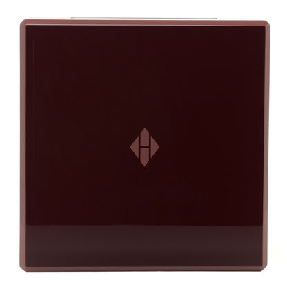 Hermes Lacquered Wood Smooth Taurillon Facettes Jewelry Box 1 of 8