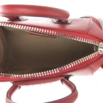 Givenchy Sugar Goatskin Mini Antigona Bright Red 5 of 10