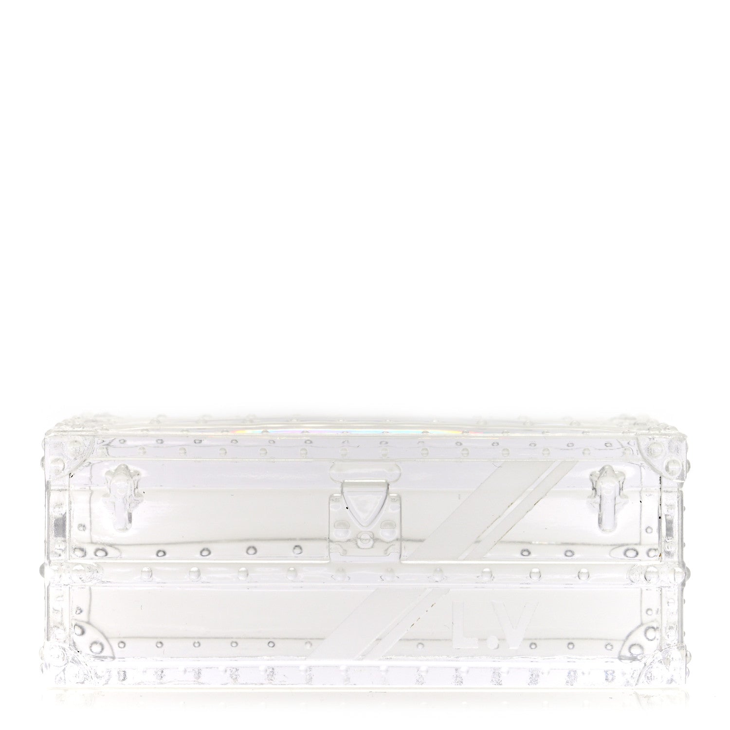 Louis Vuitton Crystal Trunk Paperweight 1 of 6