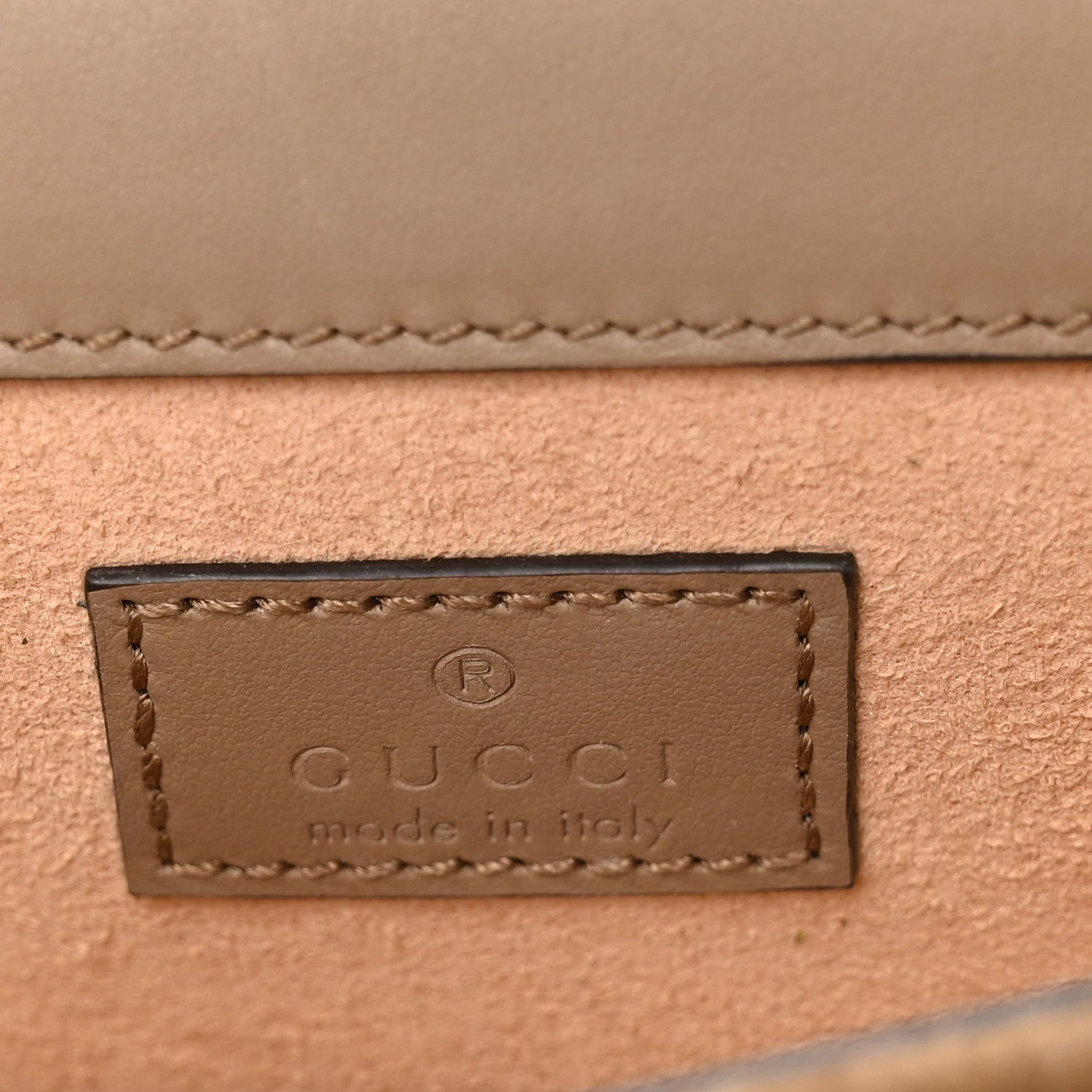 Gucci GG Supreme Monogram Super Mini Dionysus Shoulder Bag Taupe 5 of 10