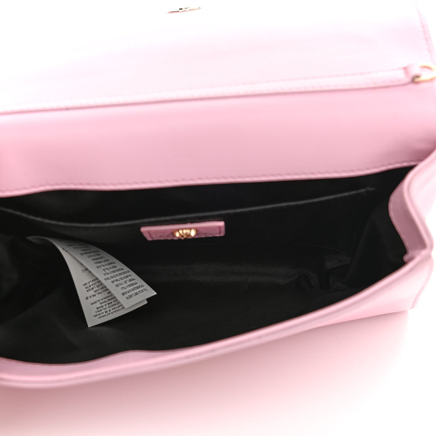 Versace Smooth Calfskin Palazzo Chain Evening Bag Pink 5 of 13