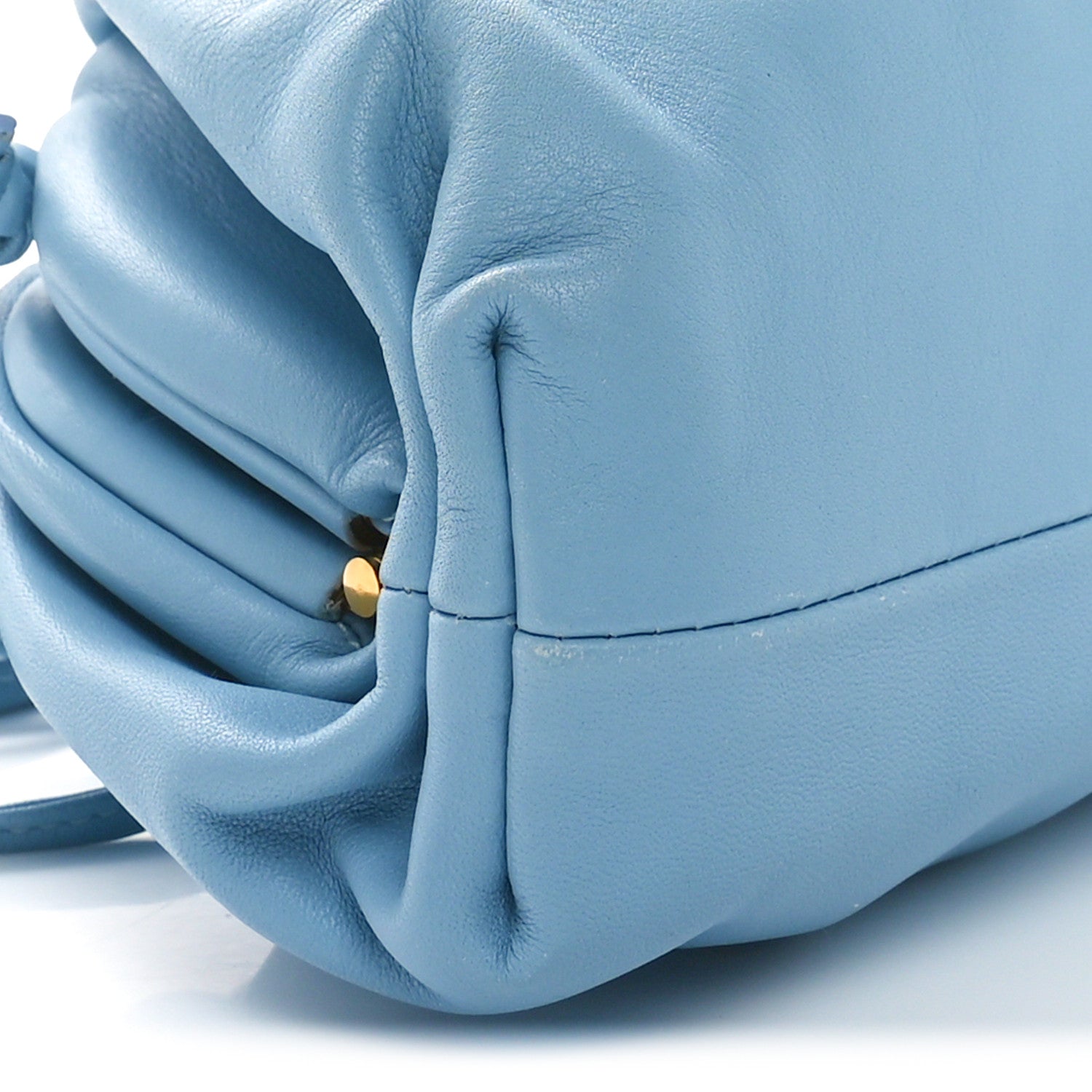 Bottega Veneta Butter Calfskin The Mini Pouch Ice 9 of 11