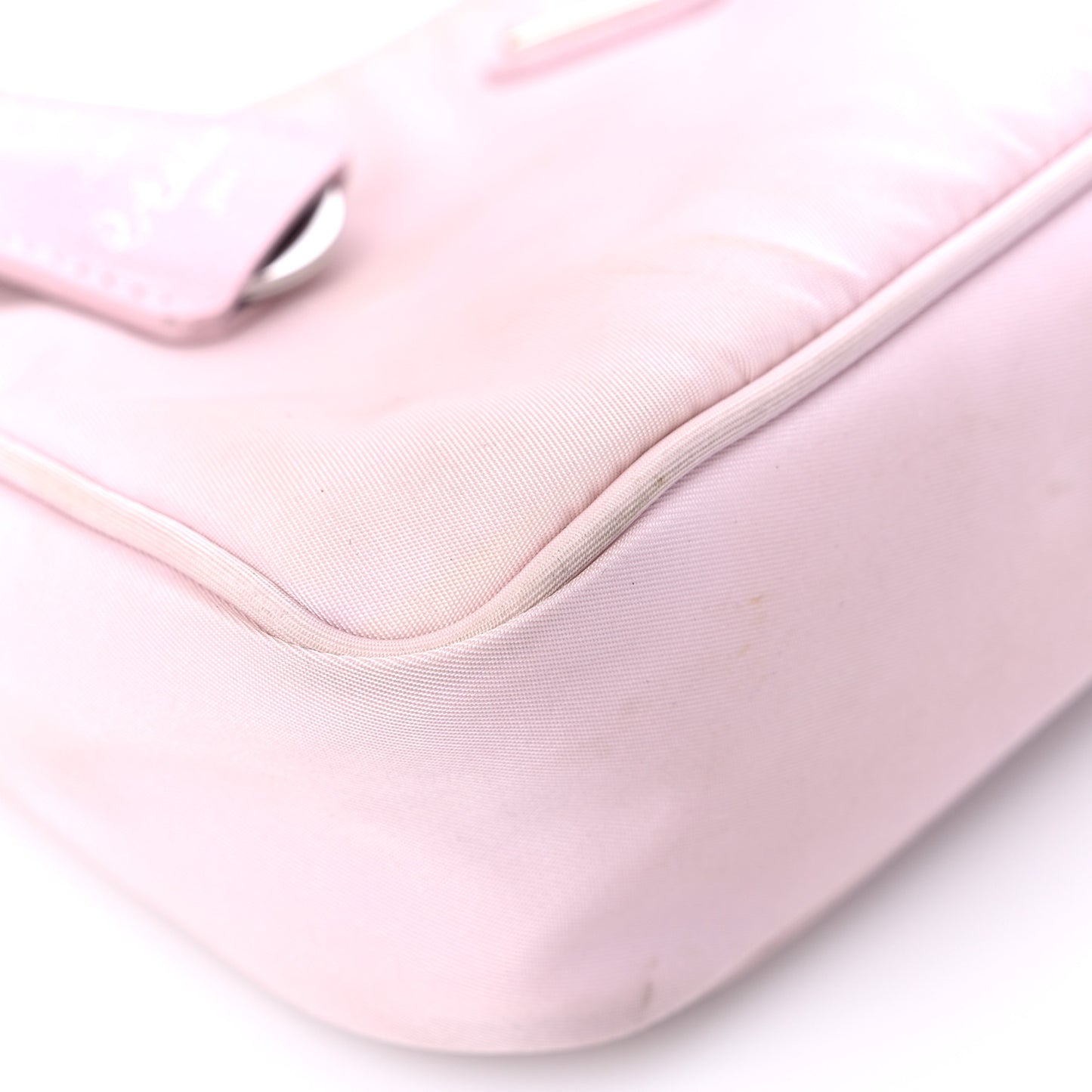 Tessuto Nylon Mini Re-Edition 2000 Bag Alabastro