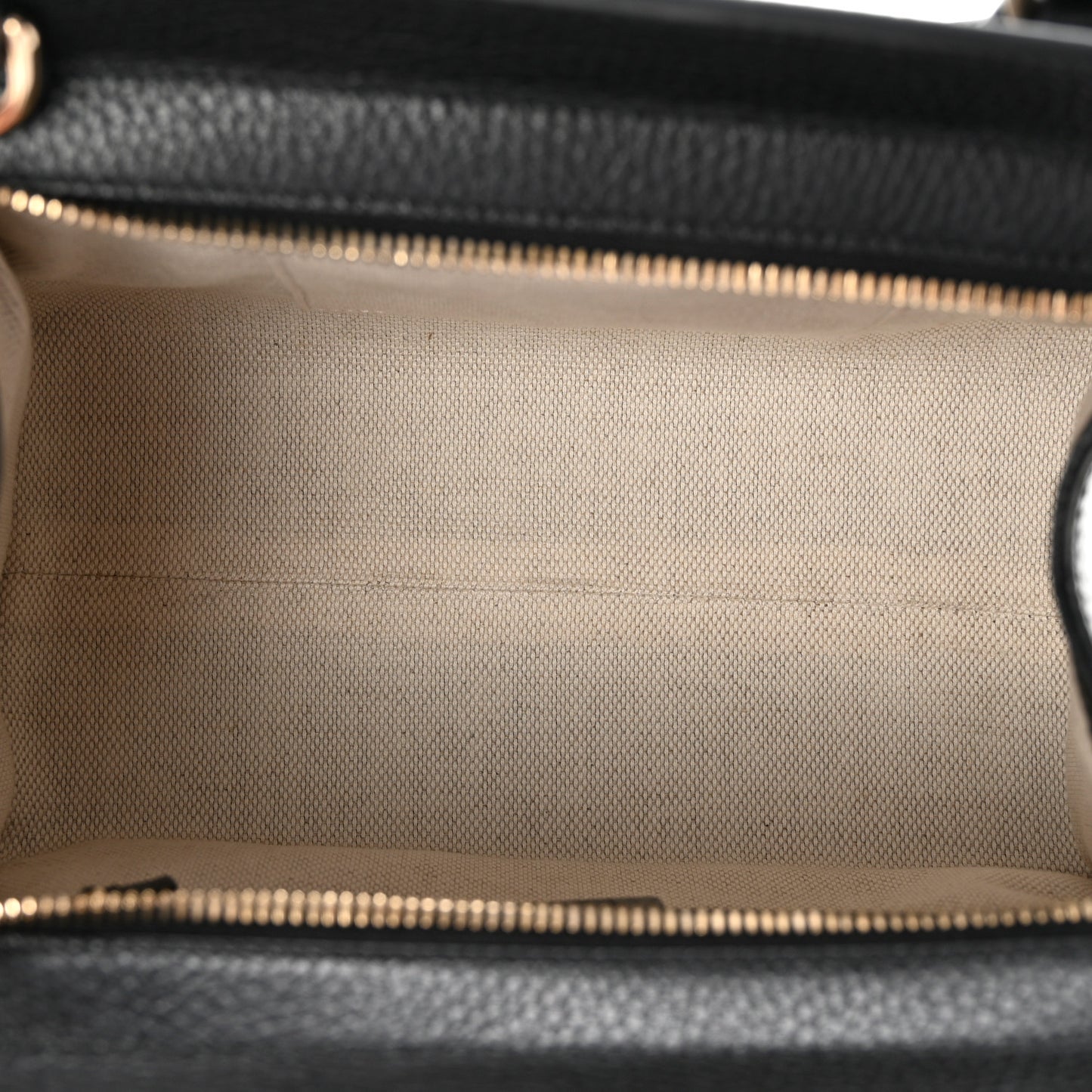 Dollar Calfskin Medium Soho Top Handle Satchel Black