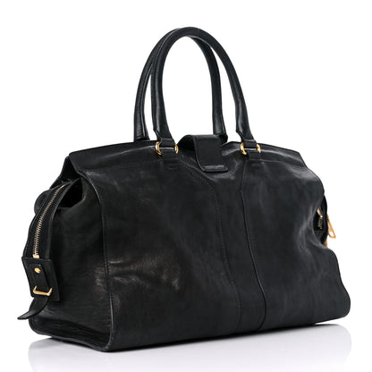 Saint Laurent Sheepskin Medium Cabas ChYc Black 3 of 22