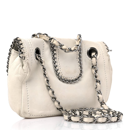 Chanel Lambskin Medium Madison Flap White 2 of 13