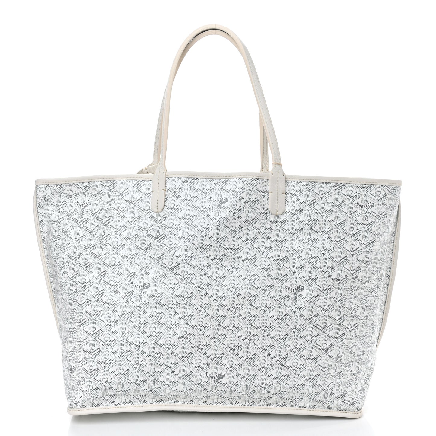 Goyardine Reversible Anjou PM White