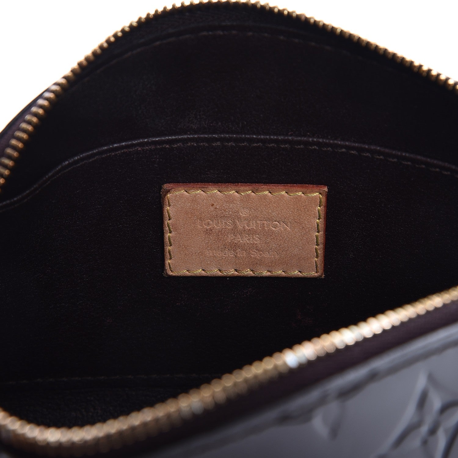 Louis Vuitton Vernis Cosmetic Pouch Amarante 6 of 10