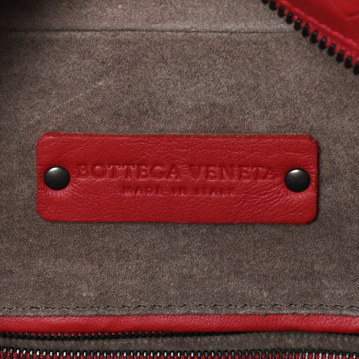 Bottega Veneta Nappa Intrecciato Brick Tote Red 5 of 10