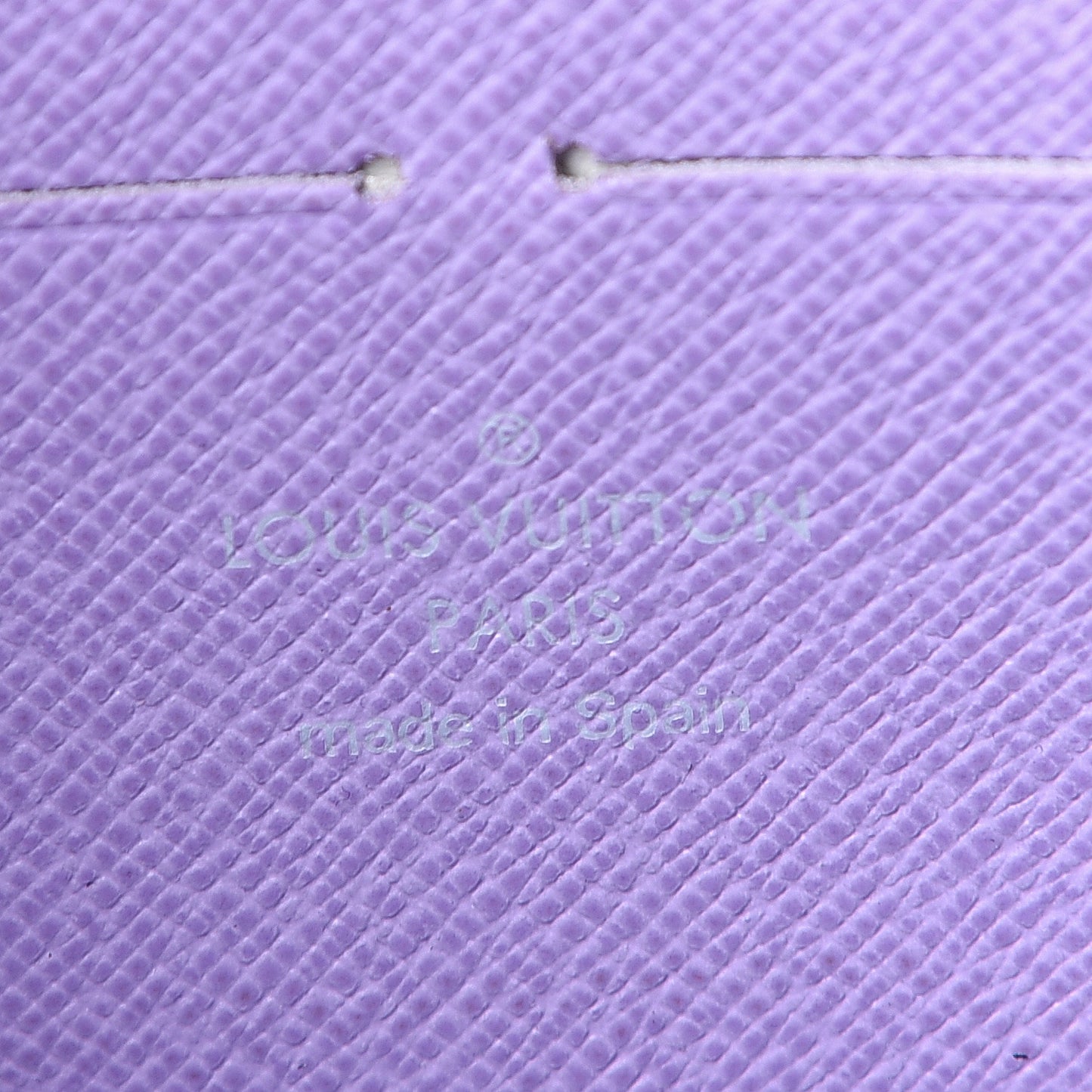 Monogram Multicolor Zippy Wallet Black Violet