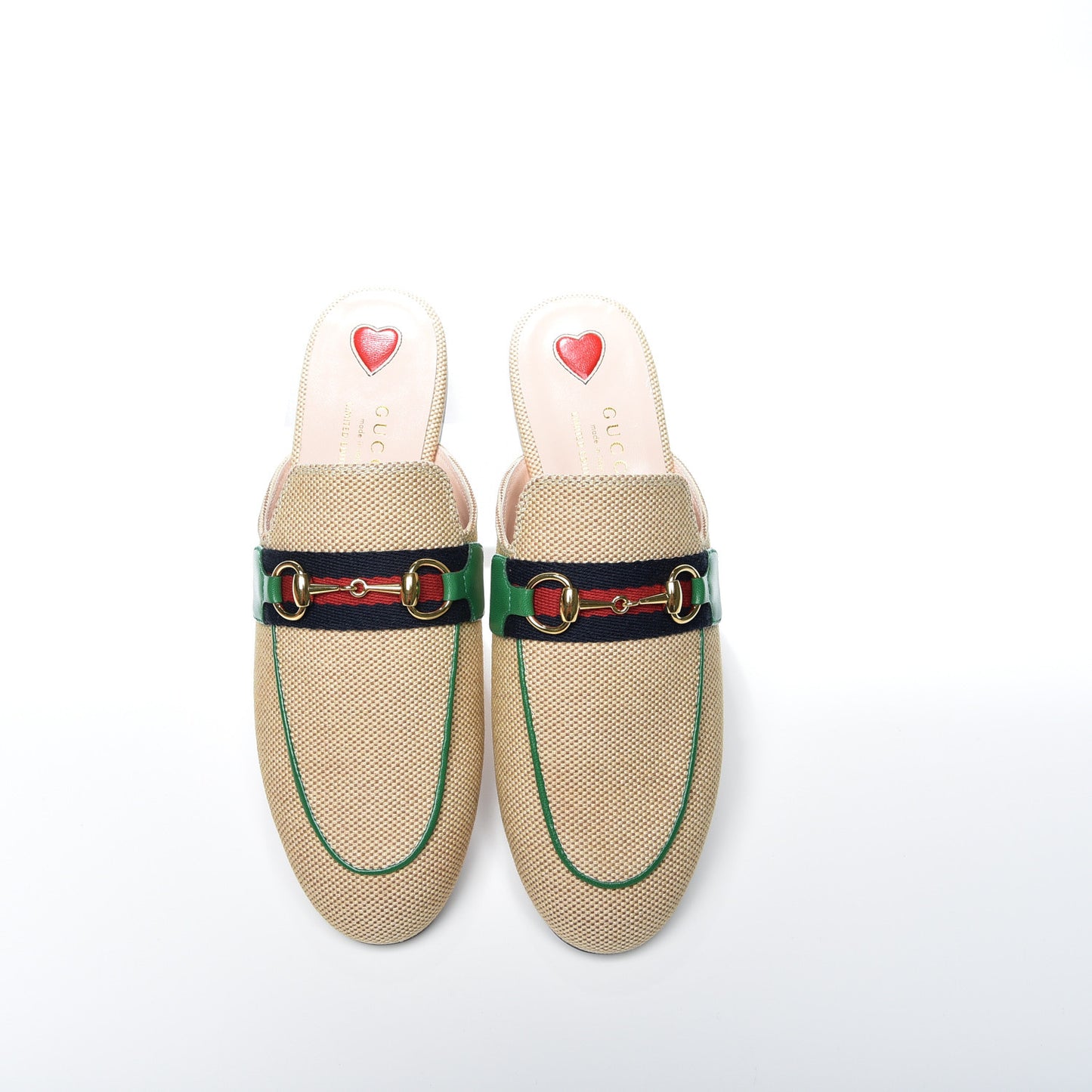 Canvas Vintage Charlotte Web Womens Princetown Slippers 36 Sand New Shamarock