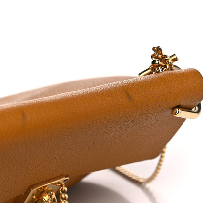 Chloe Grained Lambskin Medium Drew Shoulder Bag Mustard 6 of 7