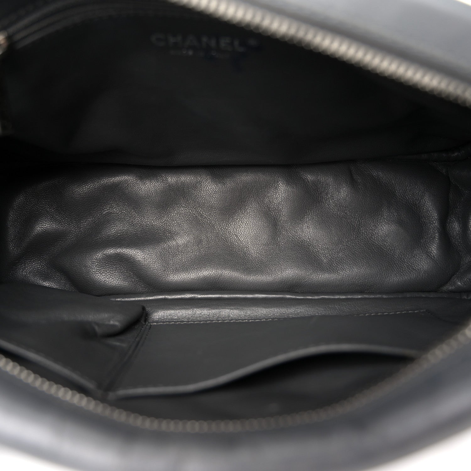 Chanel Aged Calfskin Quilted Medium Reissue Camera Case Grey 5 of 11