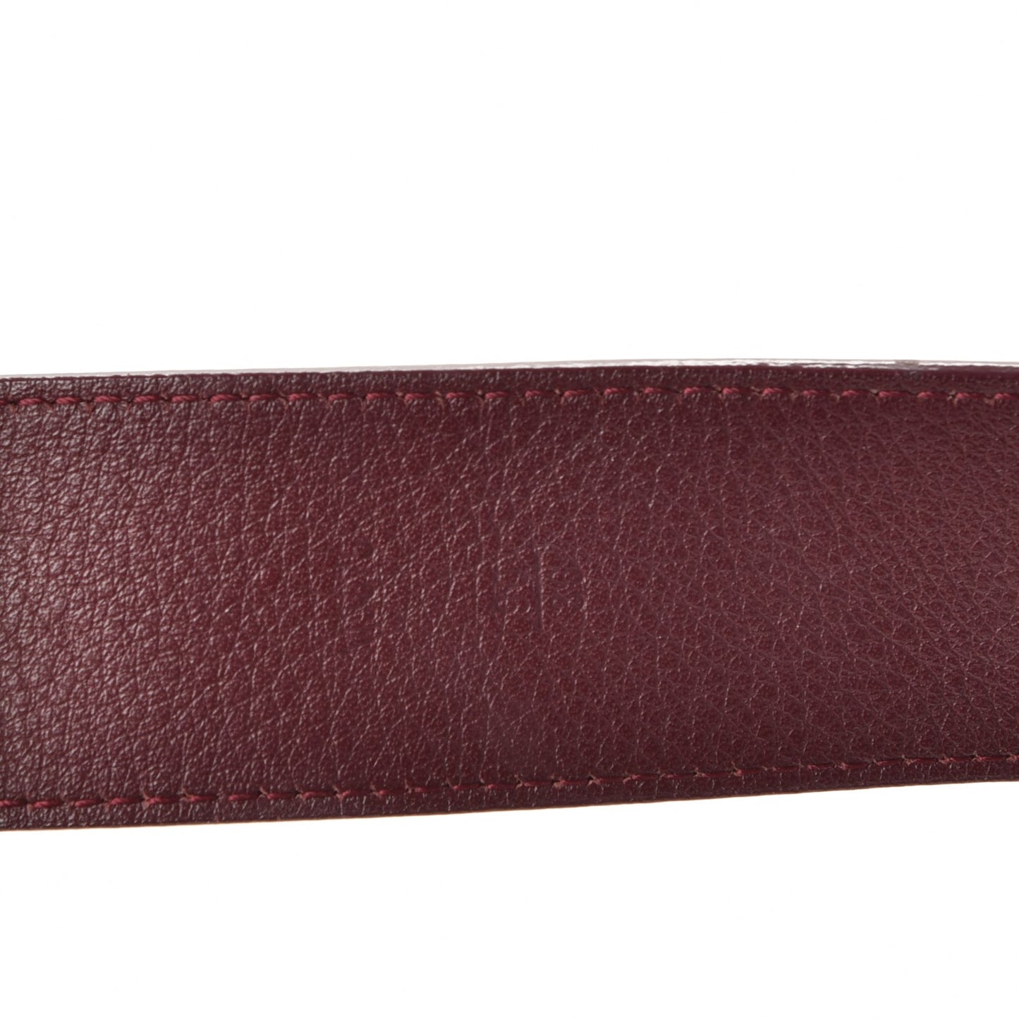 Vernis LV Facettes Belt 90 36 Rouge Fauviste