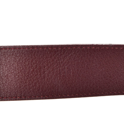 Louis Vuitton Vernis LV Facettes Belt 90 36 Rouge Fauviste 8 of 13
