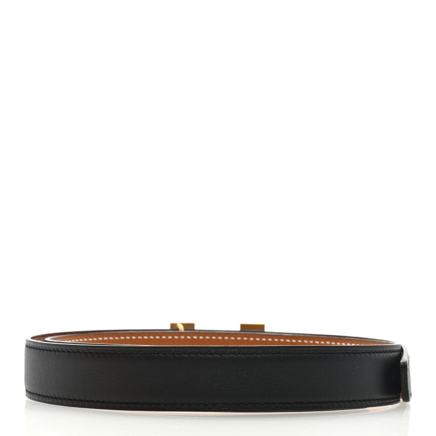Box Epsom 32mm H Belt 75 30 Black Gold