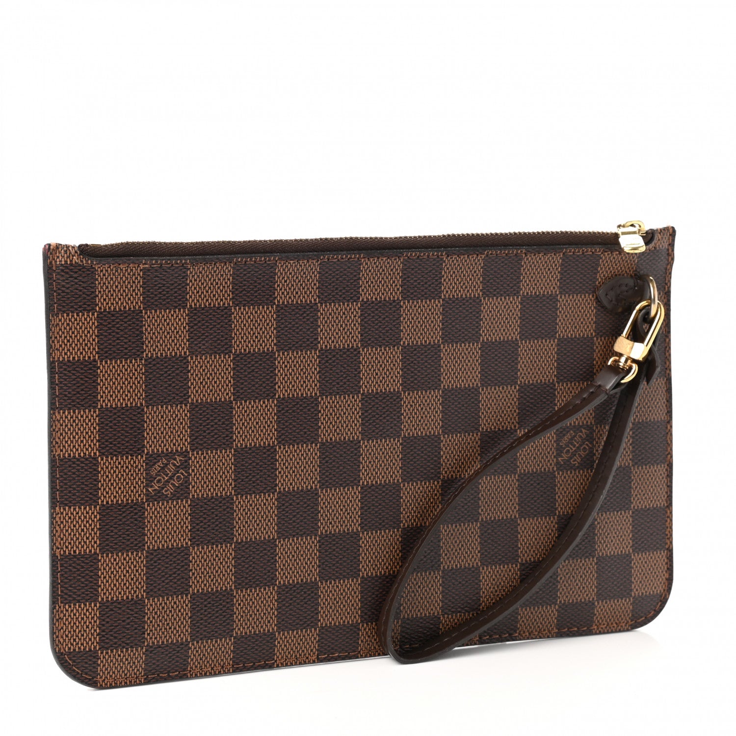 Louis Vuitton Damier Ebene Neverfull MM GM Pochette 3 of 7