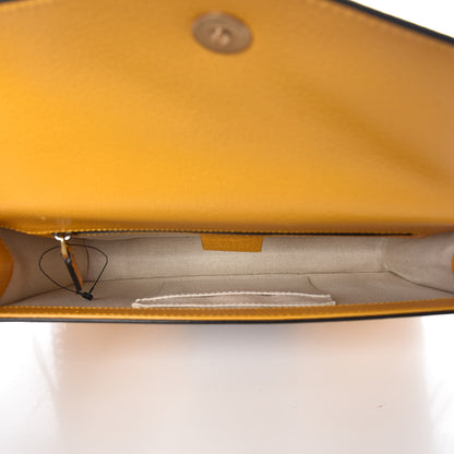 Gucci Textured Calfskin Web Animalier Chain Shoulder Bag Crop 5 of 7