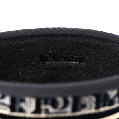 Christian Dior Velvet Oblique Granville Espadrille Boots 36.5 Deep Blue 8 of 9