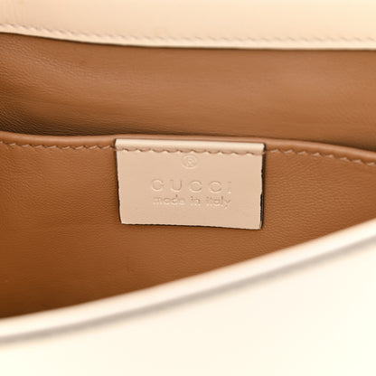 Gucci Nappa Pearl Studded Mini Queen Margaret Broadway Shoulder Bag Mystic White 11 of 15