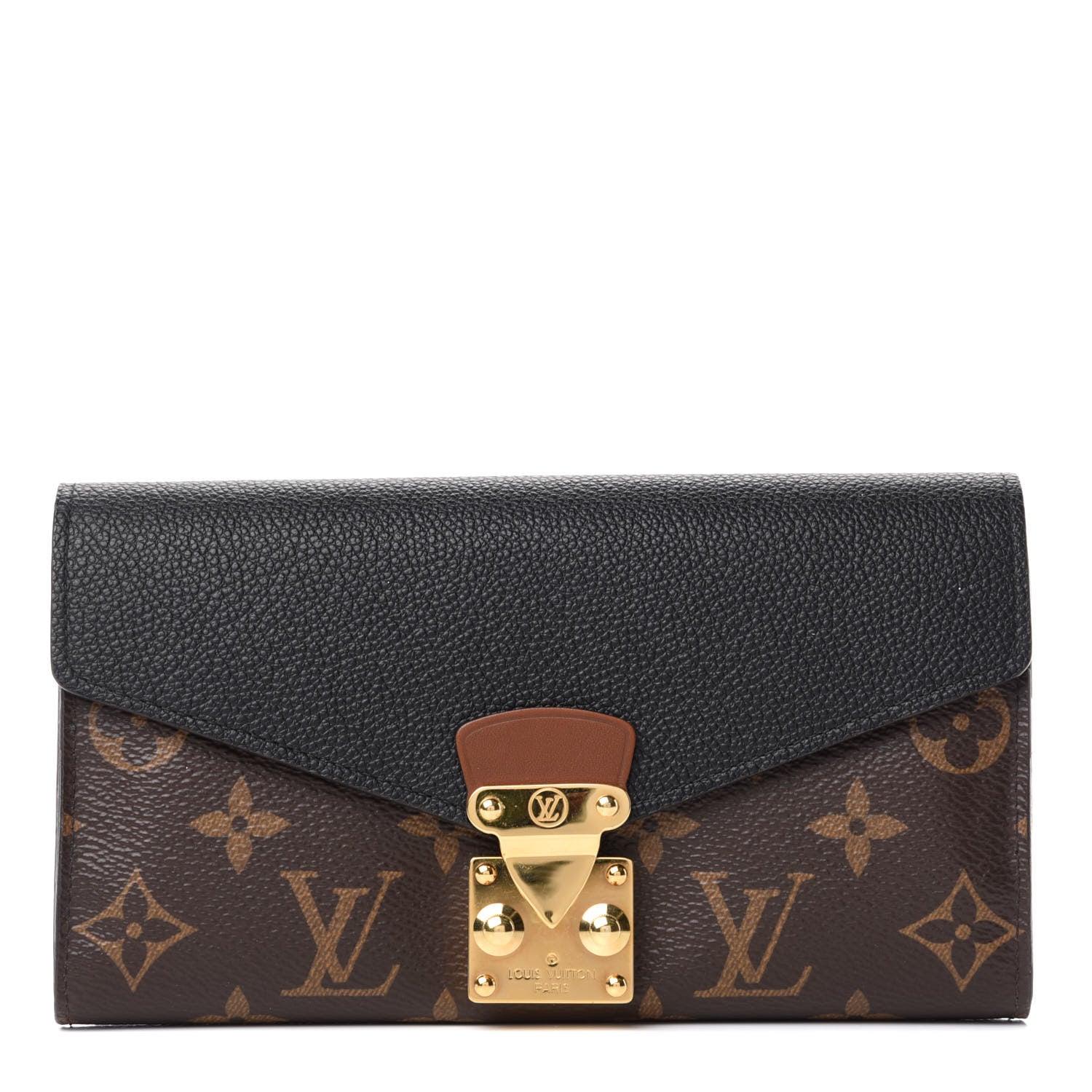 Louis Vuitton Monogram Pallas Wallet Black 1 of 6