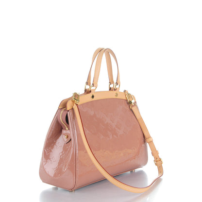 Louis Vuitton Vernis Brea MM Rose Velours 3 of 7