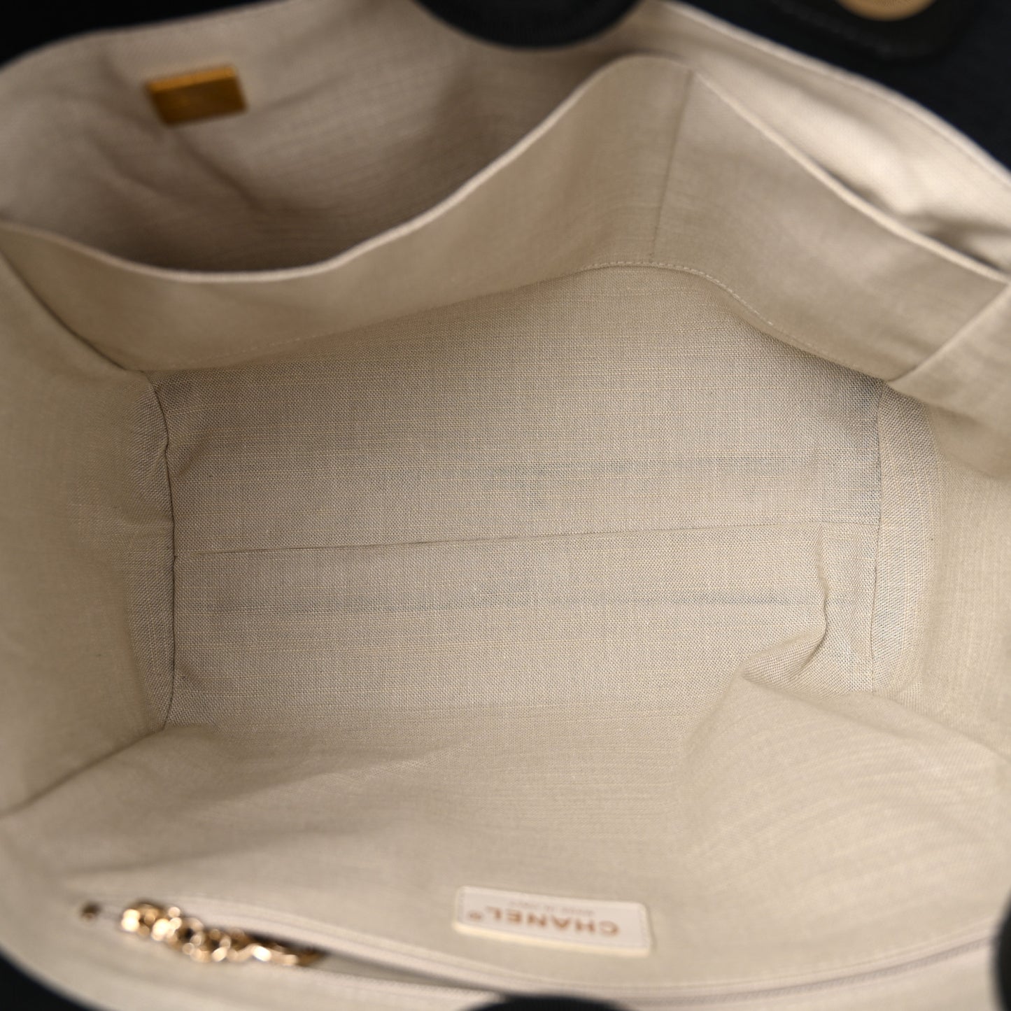 Mixed Fibers Small Deauville Tote Black