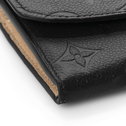 Louis Vuitton Empreinte Emilie Wallet Black Dune 8 of 10