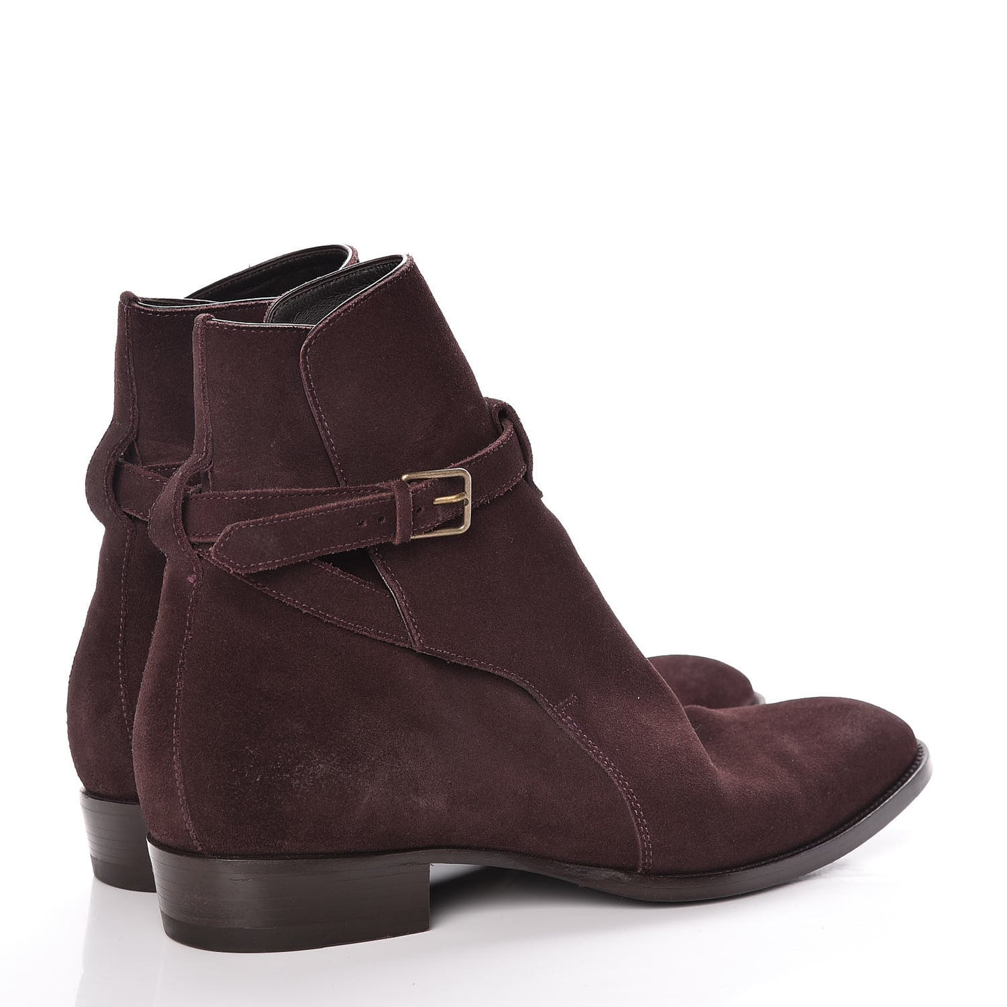 Suede Soho Calfskin Ankle Boots 40 Deep Blood