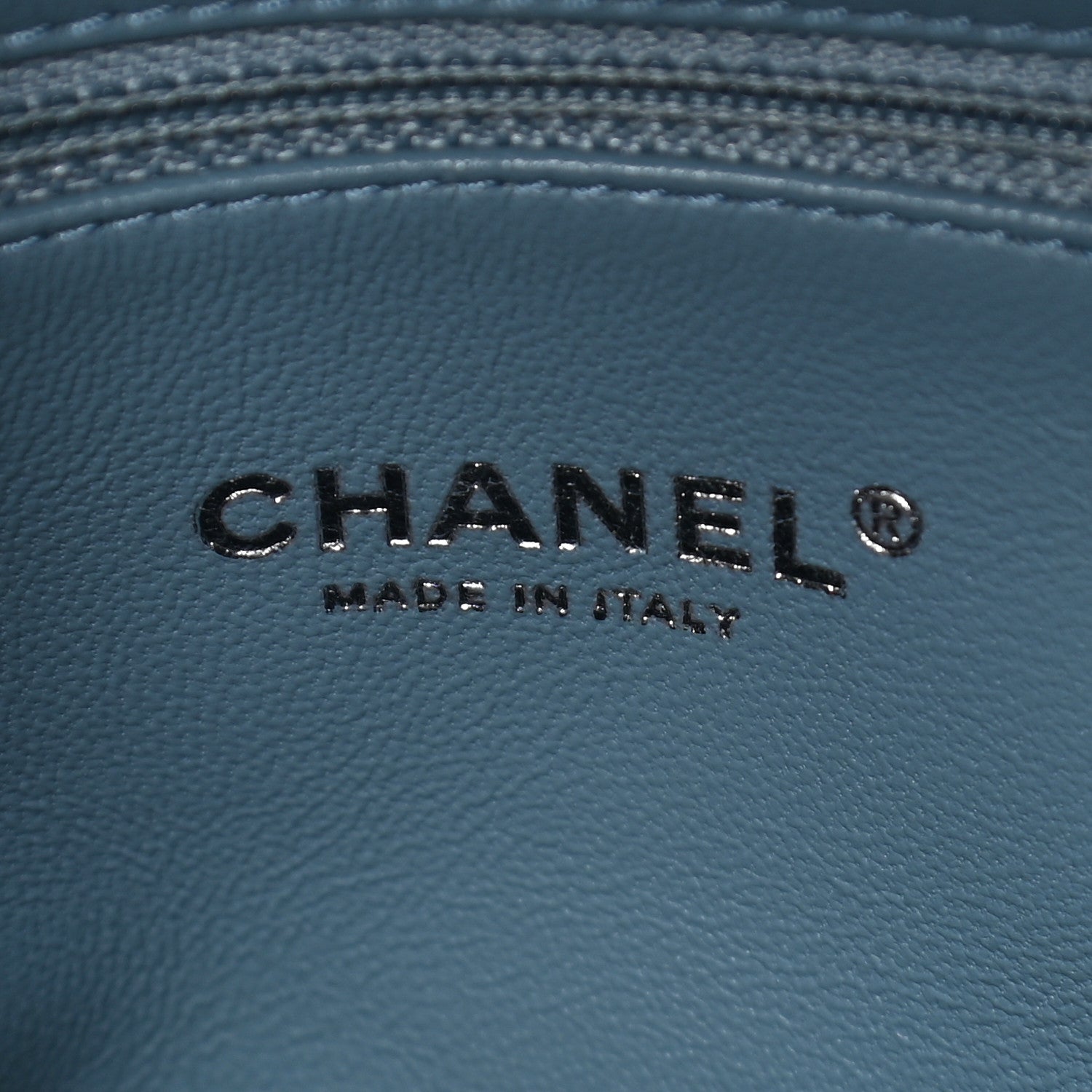 Chanel Sequin Tri-color Waterfall Backpack Light Blue 5 of 5