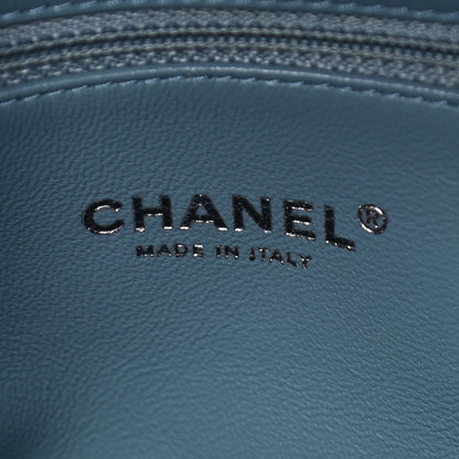 Chanel Sequin Tri-color Waterfall Backpack Light Blue 5 of 5